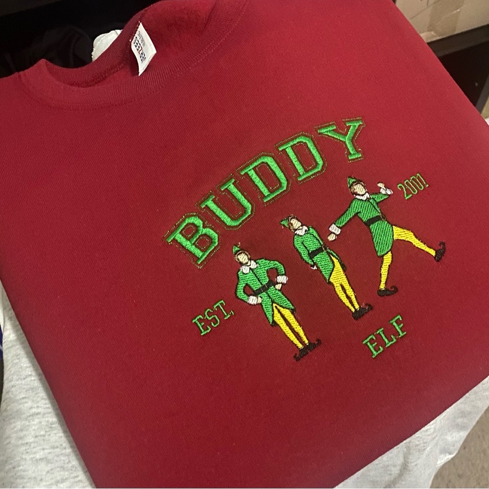 Buddy Elf crewneck sweatshirt - Picture 3 of 6